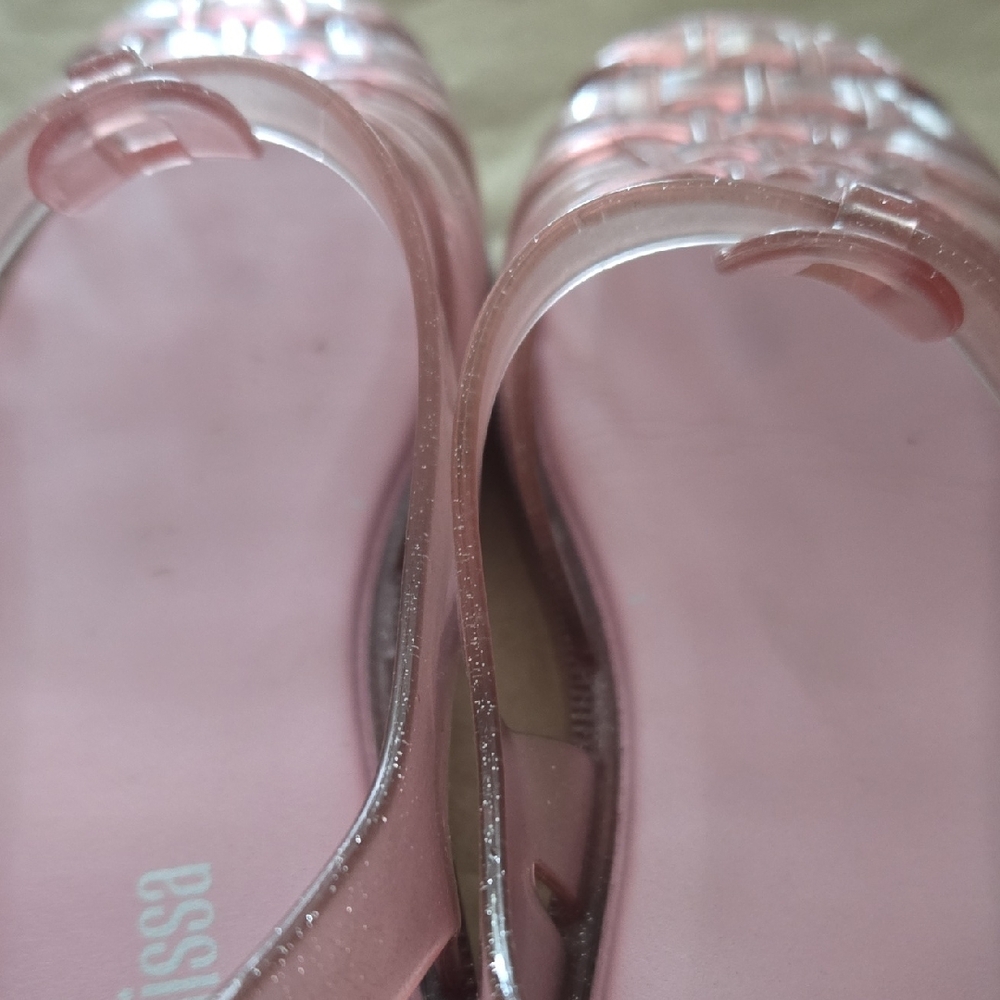 Melissa Light Pink Jelly Sandals - Picture 3 of 4